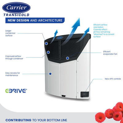 حمل کننده یخچال کامیون وان تریلر وکتور HE 19 واحد خنک کننده سیستم خنک کننده یخچال تجهیزات یخچال