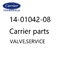14-01042-08 کریر قطعات یدکی اصلی VALVE، خدمات برای قطعات یدکی سیستم خنک کننده یخچال کامیون
