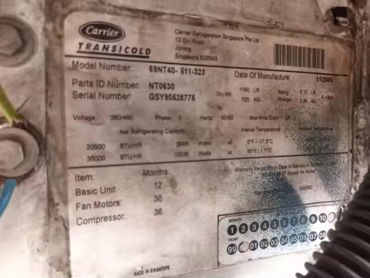 ترانسفورماتور حامل 69NT40-511-323 لوازم جانبی دست دوم قطعات یخچال
