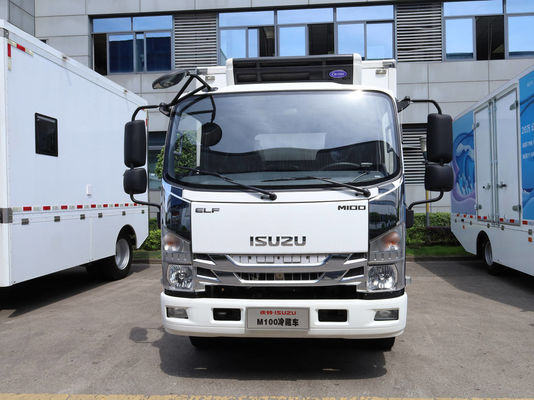 M100 کامیون یخچال QINGLING برای مواد غذایی حمل و نقل گوشت ماهی یخچال حامل Citimax 500+ واحد یخچال