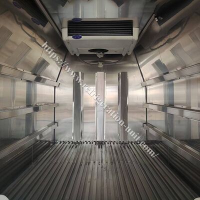 Citimax 350 حامل واحد یخچال کوچک 12/24V وسیله نقلیه مجهز برای وان کوچک یا کامیون 2.5-3.5 متر طول جعبه یخچال