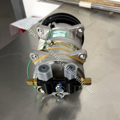 کمپرسور اصلی ترمو کینگ TK15 TK16 TK21 TK31 بدون روغن داخل، موجود برای حمل و نقل هوایی برای واحد تبرید حمل و نقل