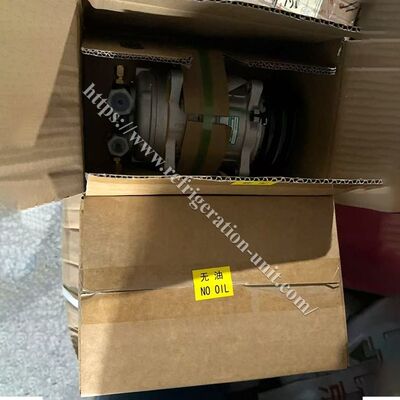 کمپرسور اصلی ترمو کینگ TK15 TK16 TK21 TK31 بدون روغن داخل، موجود برای حمل و نقل هوایی برای واحد تبرید حمل و نقل