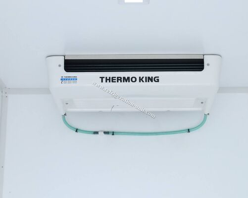 اسوزو 100p برند ژاپن شاسی کامیون با طول 4.1 متر جعبه یخچال با واحد های یخچال THERMO KING RV380V 4X2 مینی 3 تن 2 تن فریزر کامیون یخچال