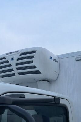 یونیت تبرید کامیون ترمو کینگ RV580E جایگزین C450 با سیستم آماده به کار 24 ولت DC، یخ زدایی گاز داغ و وزن سبک