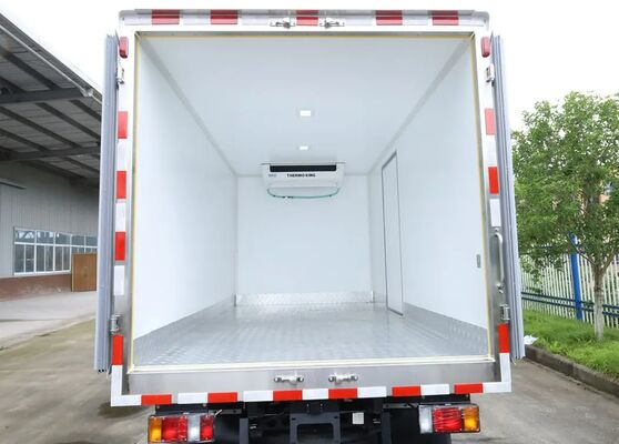 ISUZU QINGLING 600P 6 wheeler 3 tons Refrigerated Van with THERMO KING refrigeration unit RV380 model