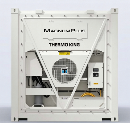 یونیت تبرید کانتینر دریایی THERMO KING Magnum Plus MP5000 با یخ زدایی خودکار و عملکرد کم صدا برای بهره وری بالای انرژی
